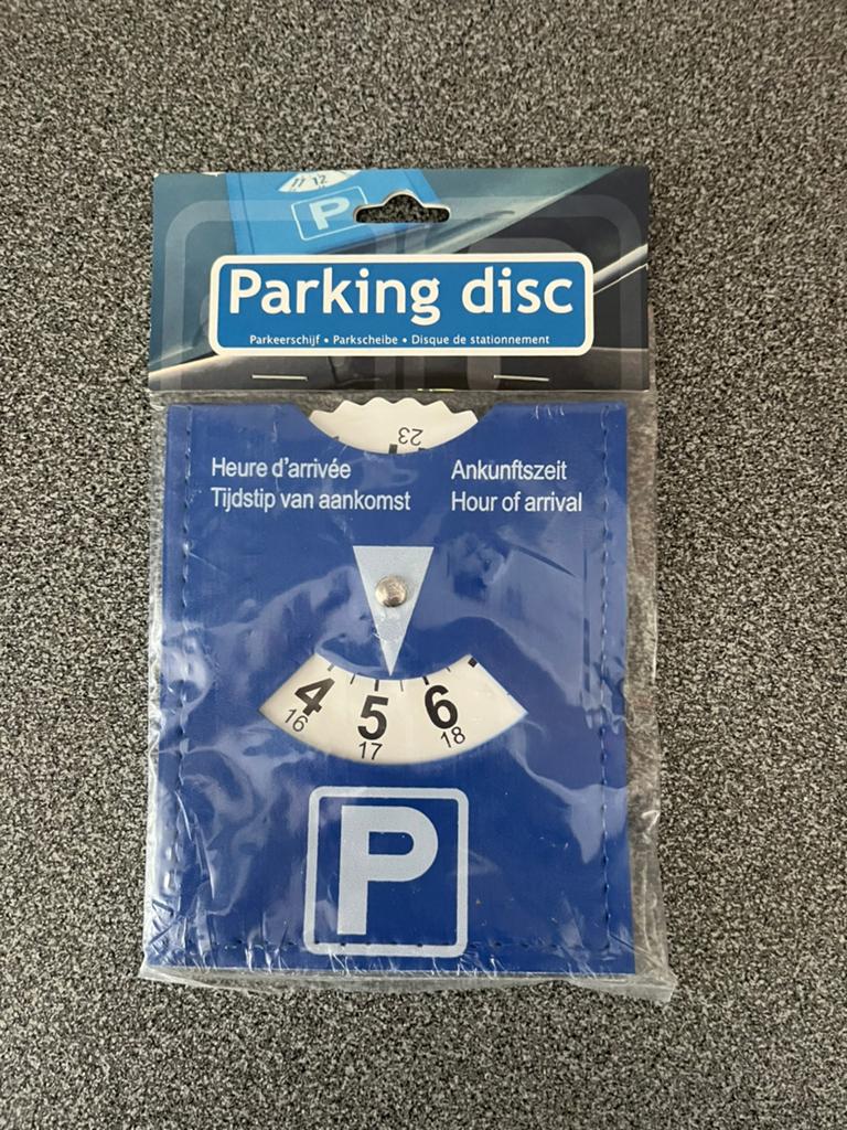 Parkeerschijf, Ophalen of Verzenden, Nieuw