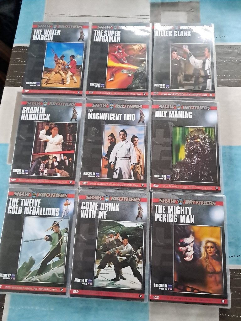 Shaw brothers / martial arts / kung fu dvd's, CD & DVD, Enlèvement ou Envoi, Comme neuf, À partir de 12 ans, Néerlandais