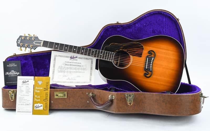 GIBSON J-55 R 1995 40/250 akoestische gitaar, Muziek en Instrumenten, Snaarinstrumenten | Gitaren | Akoestisch, Ophalen of Verzenden