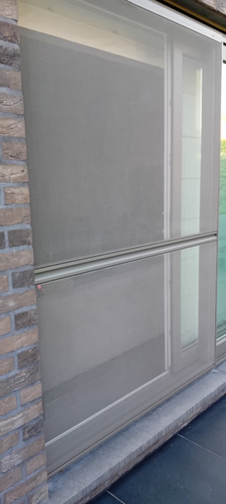 Schuifvliegenraam, Doe-het-zelf en Bouw, Ophalen, Kunststof, 120 cm of meer, Hordeur