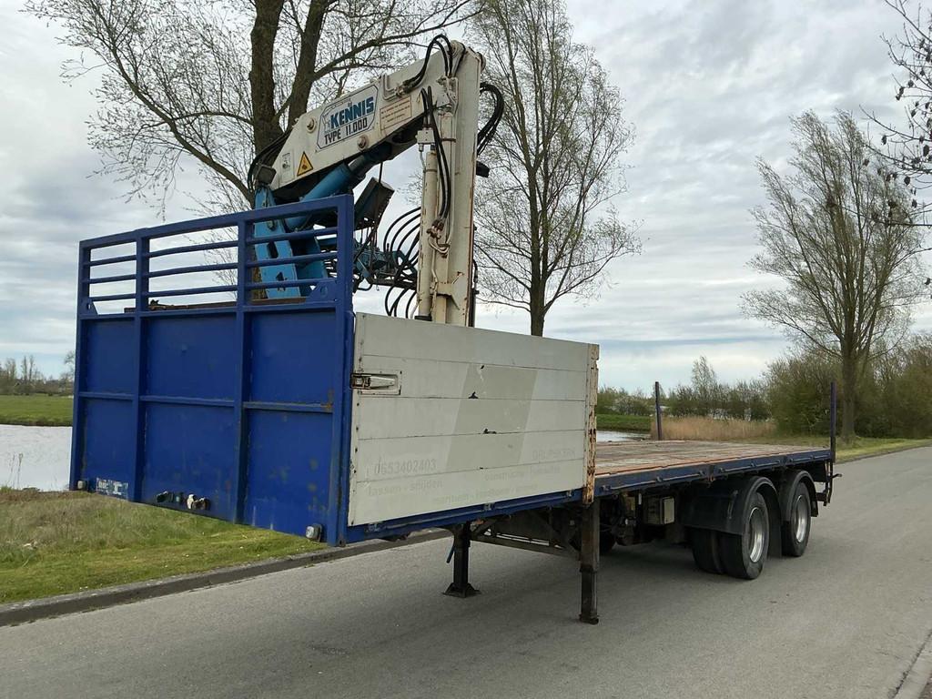 1994 - Jumbo - T0200S6 - Oplegger/StenenTrailer, Overige brandstoffen, Bedrijf, Aanhangers en Opleggers, Te koop