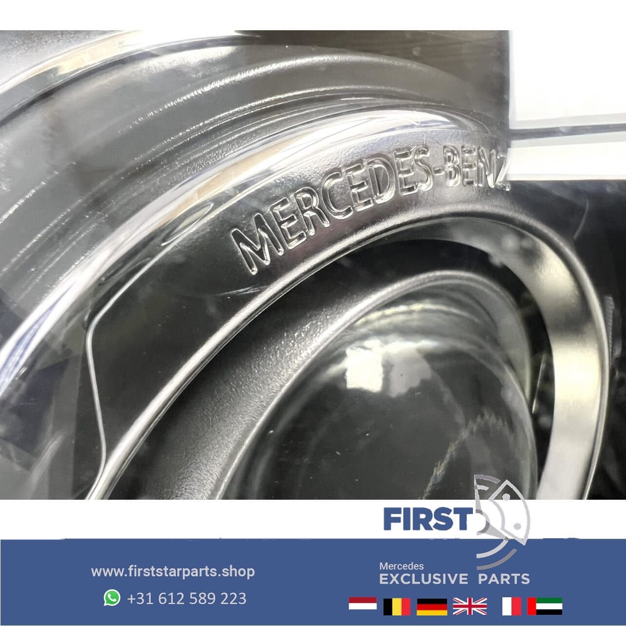 W204 C63 AMG ILS KOPLAMP RECHTS Mercedes C Klasse FACELIFT I, Auto-onderdelen, Gebruikt, -, Ophalen of Verzenden, -