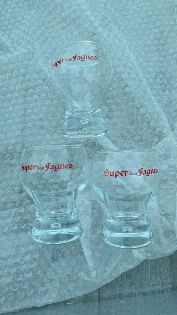 3 Galopins Super des Fagnes, Enlèvement ou Envoi, Comme neuf, Verre ou Verres, Autres marques