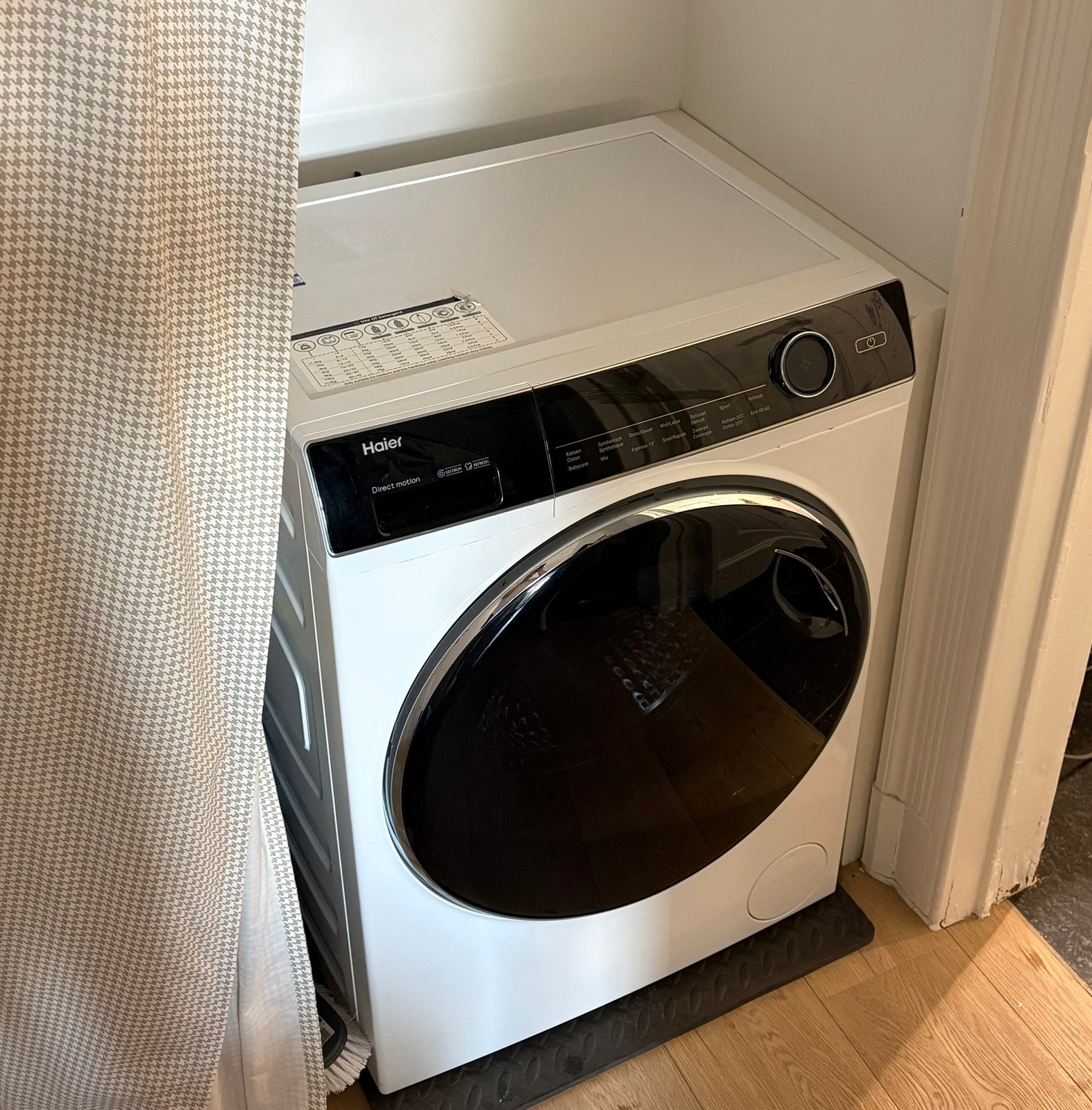 Haier Washing Machine HW80-B14979/Machine à laver/wasmachine, Electroménager, 8 à 10 kg, Enlèvement, Utilisé