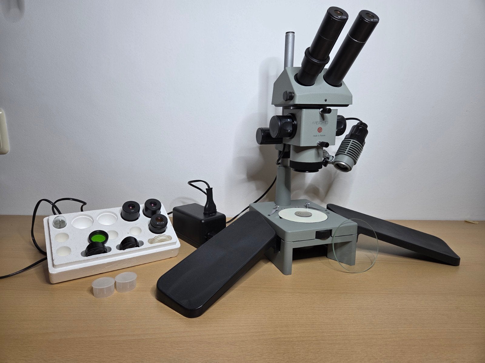 Stereo Microscoop MBS-10, Audio, Tv en Foto, Ophalen of Verzenden
