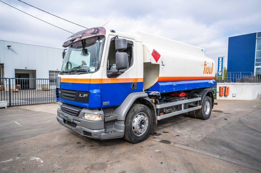 DAF LF55 280+ ALU 13000L/4 COMP. (bj 2009), Auto's, Automaat, Achterwielaandrijving, Elektrische ramen, Wit