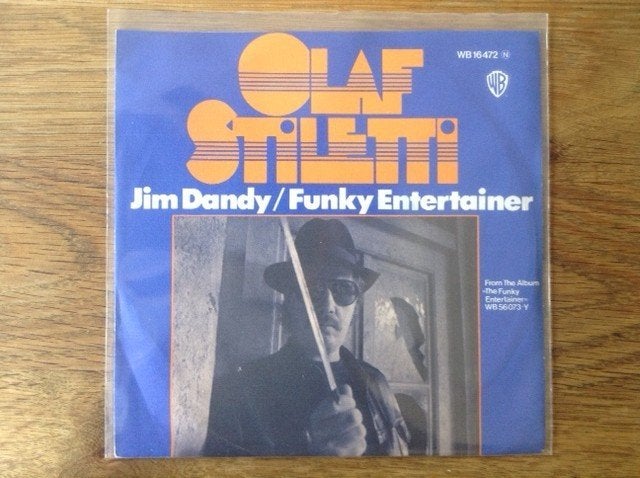 single olaf stiletti, R&B et Soul, Enlèvement ou Envoi, Housse de protection extérieure, 7 inch