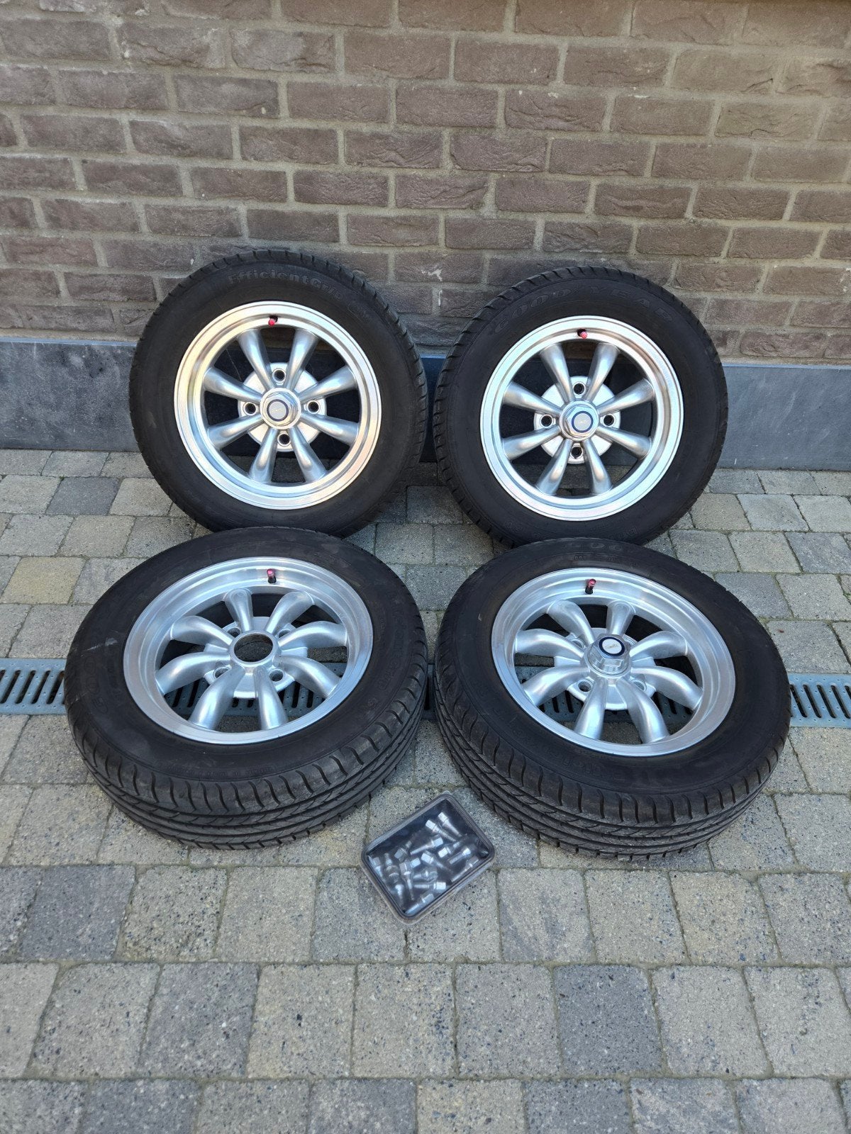 Vw kever Empi 8 velgenset 4x130, Auto-onderdelen, Banden en Velgen, Ophalen, Band(en)