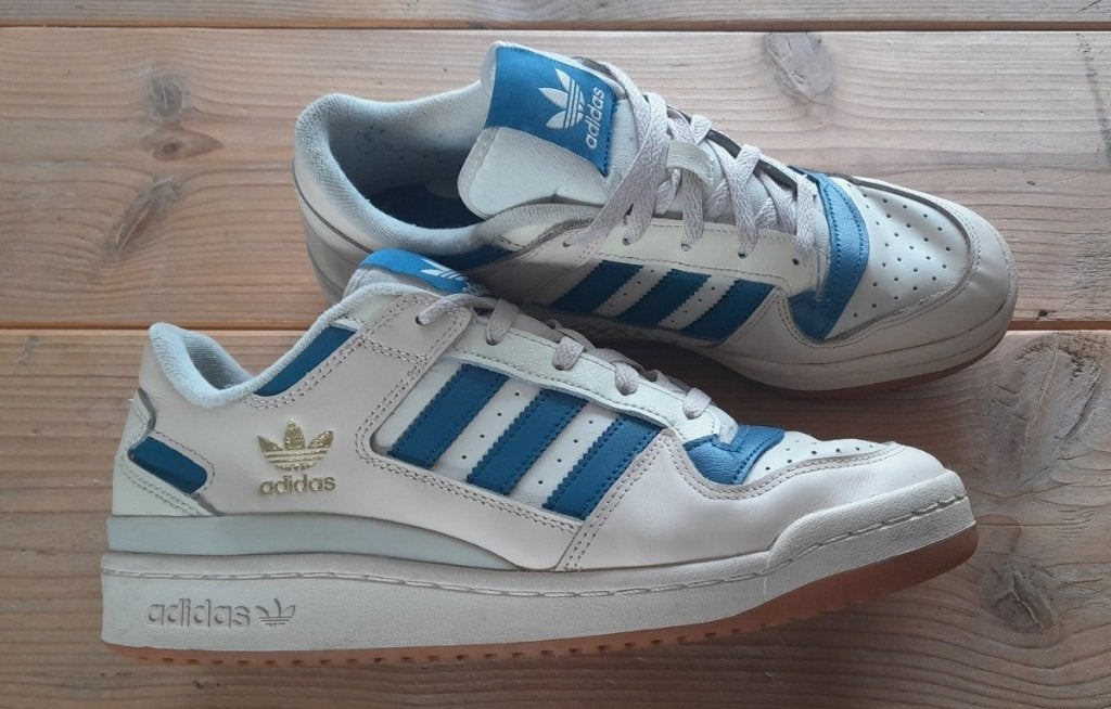 Adidas Forum Low CL sneakers - Maat 42, Wit, Ophalen of Verzenden, Zo goed als nieuw, Adidas