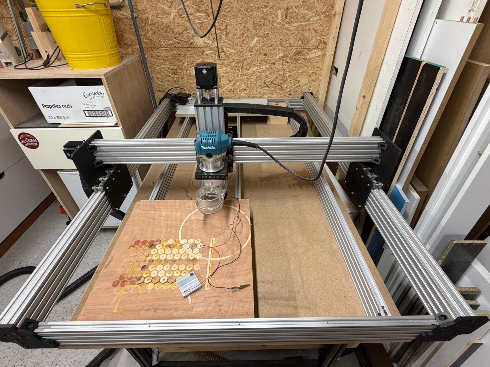 Openbuilds CNC 120x80cm effectief bereik, Bricolage & Construction, Outillage | Fraiseuses, Enlèvement