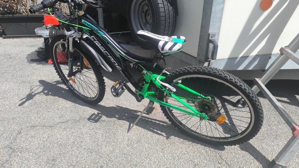 Kinder fiets, Ophalen