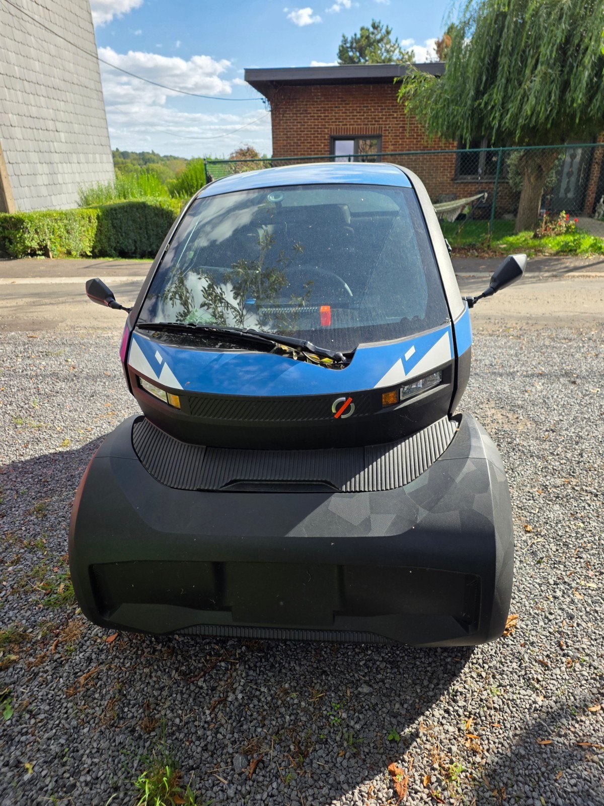 voiture sans permis mobilize my duo 45km, Autos, Achat, Bleu, Bleu, Électrique
