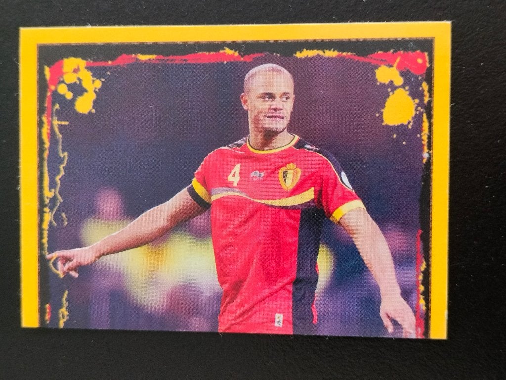 Panini 46 voetbal, Rode Duivels, Vincent Kompany, Ophalen of Verzenden, Nieuw, Sport