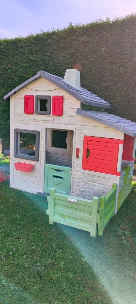 Smoby speelhuis., Ophalen