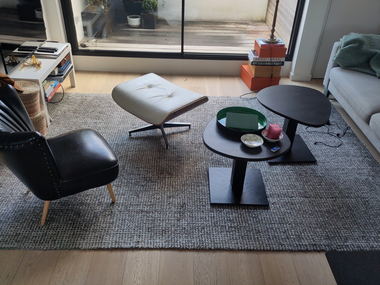 Tapis gris Toulemonde Bochard, 200x300cm, Enlèvement