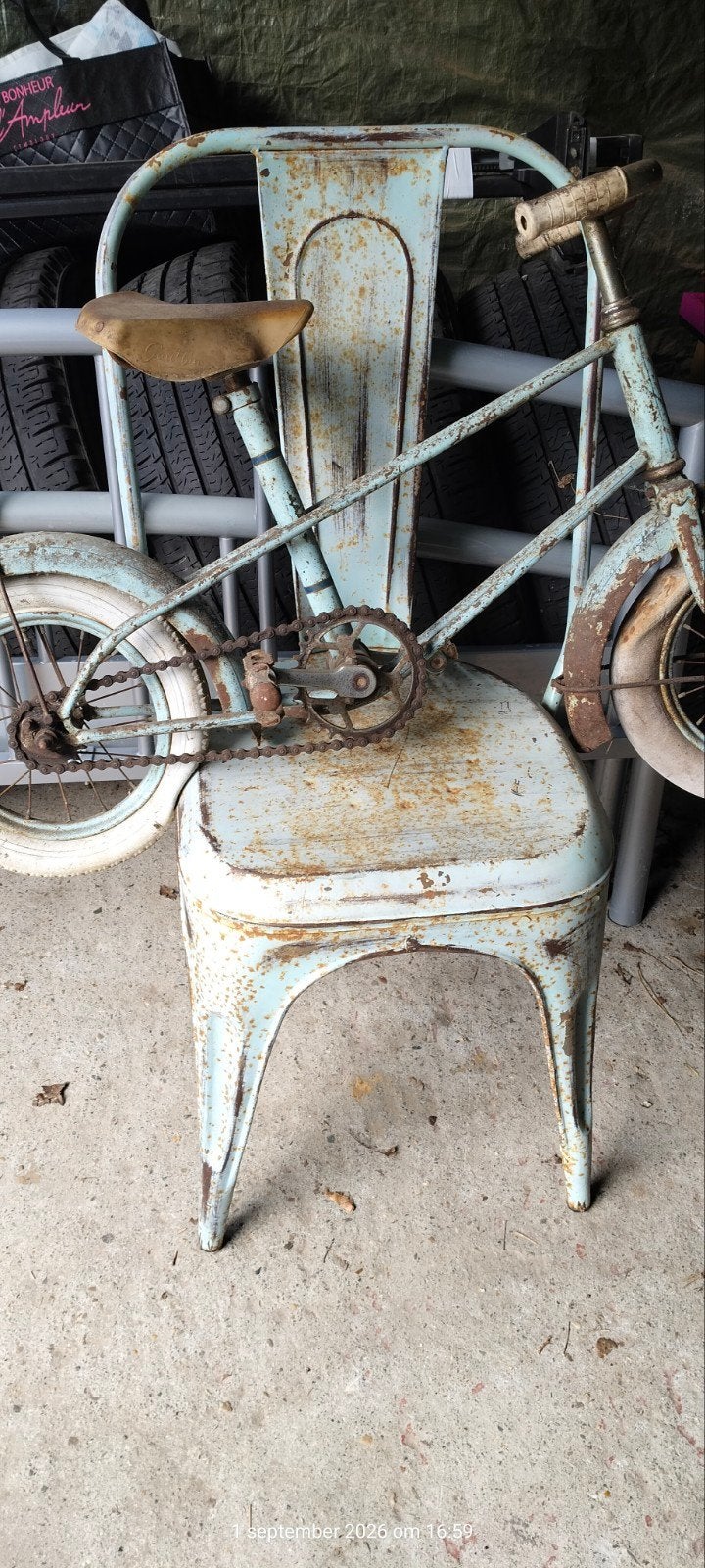 mooi vintage deco materiaal, Ophalen
