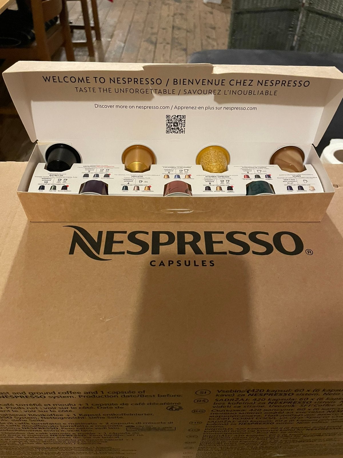 Nespresso koffie capsules, Ophalen, Nespresso