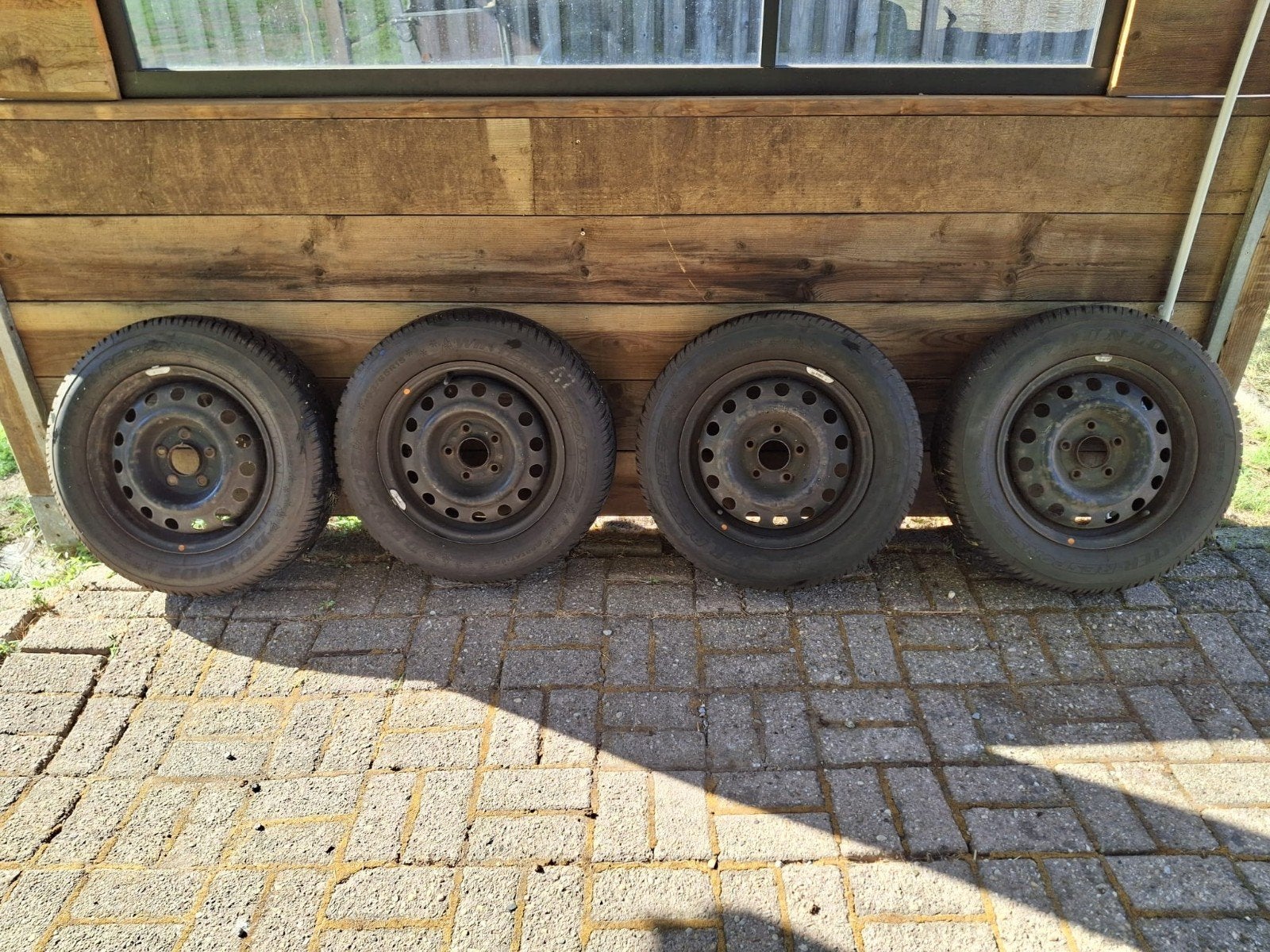 Pneus d'hiver Dunlop 195/65R15, Enlèvement, Pneus hiver