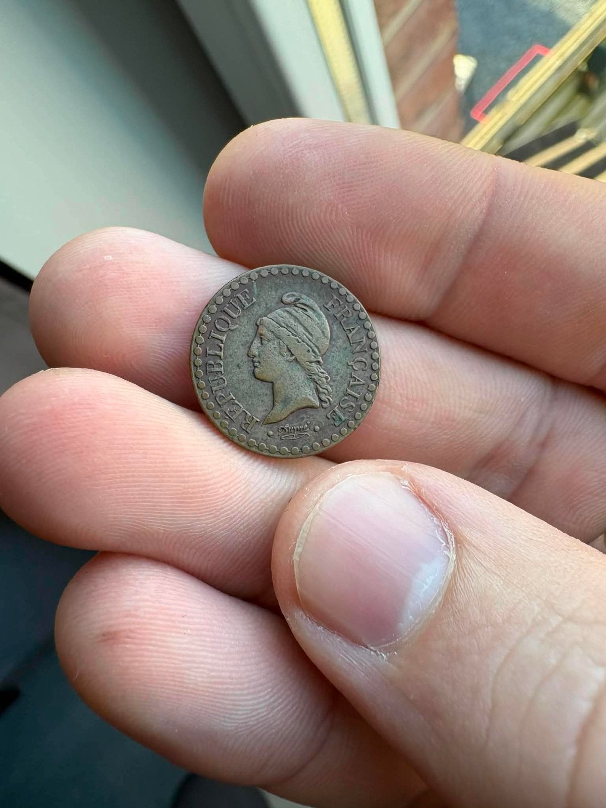 1 centime de franc – Deuxième République – 1848 – cuivre, Enlèvement ou Envoi, France