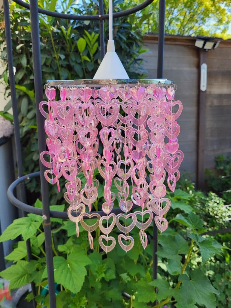 Hanglamp merk rose hartjes kinderkamer., Ophalen
