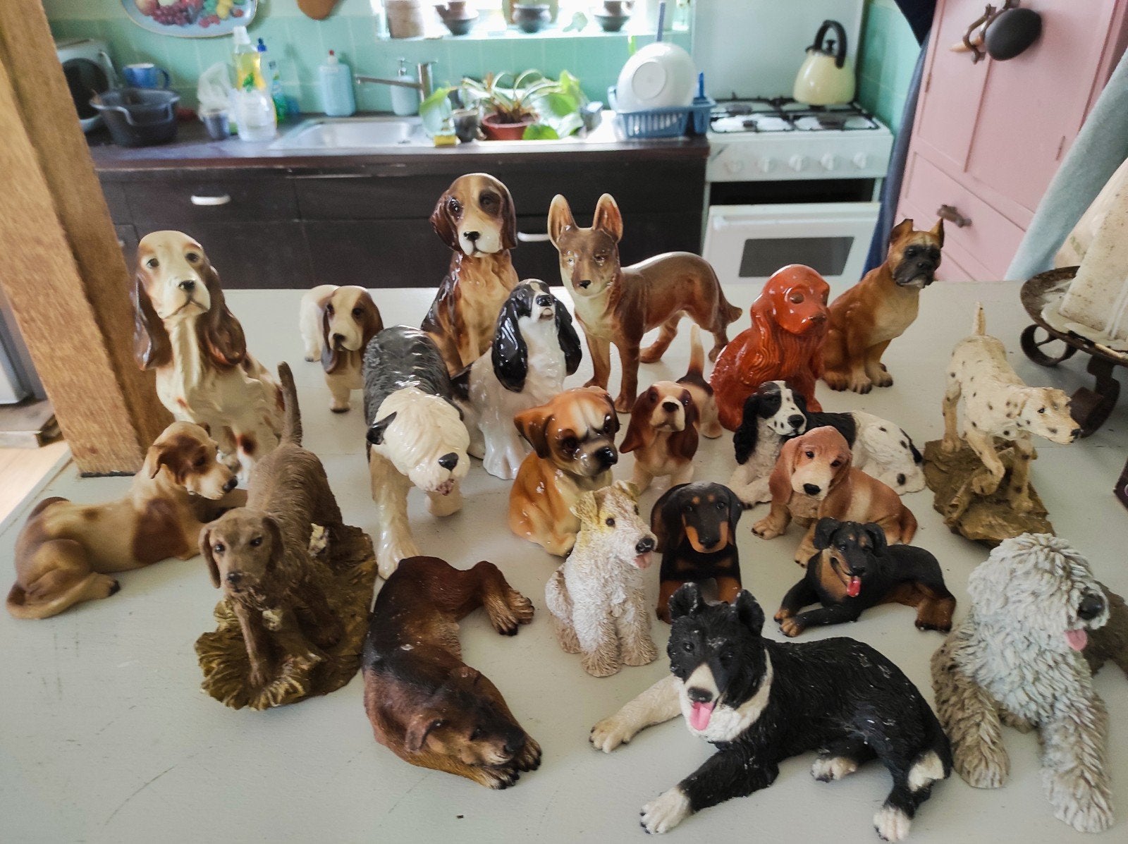 Collectie beelden van honden, Collections, Enlèvement, Utilisé, Chien ou Chat, Statue ou Figurine