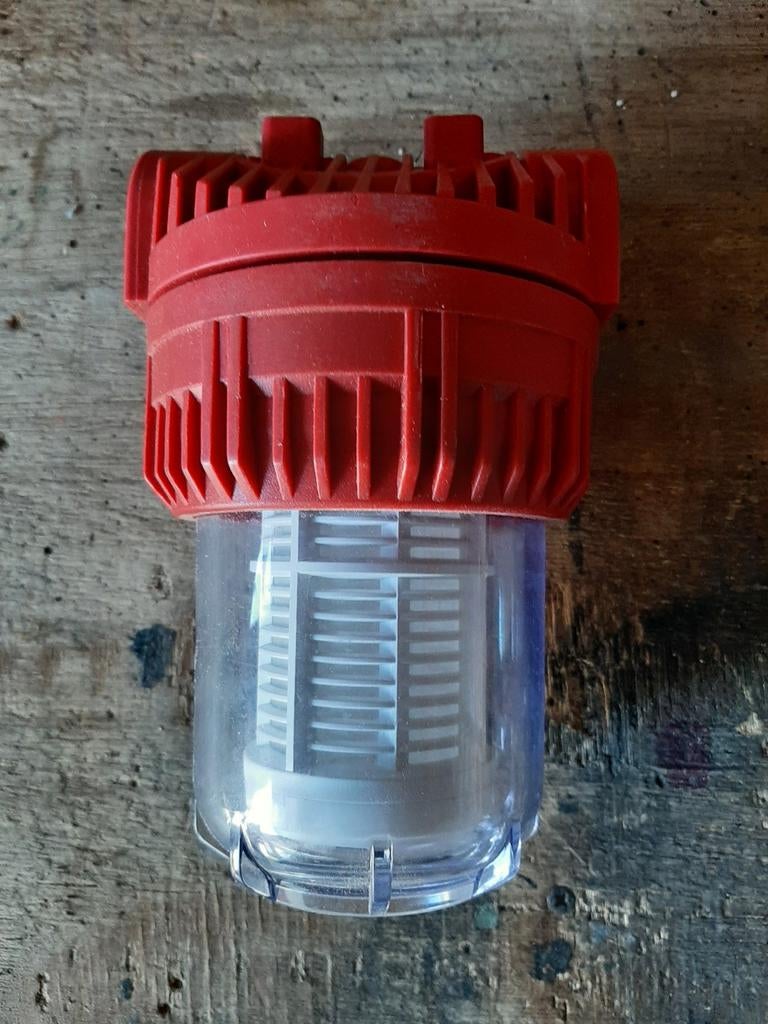 Waterfilter, Enlèvement