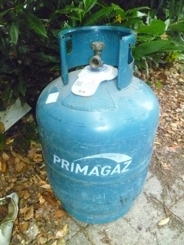 fles Primagaz binnendraad, Ophalen