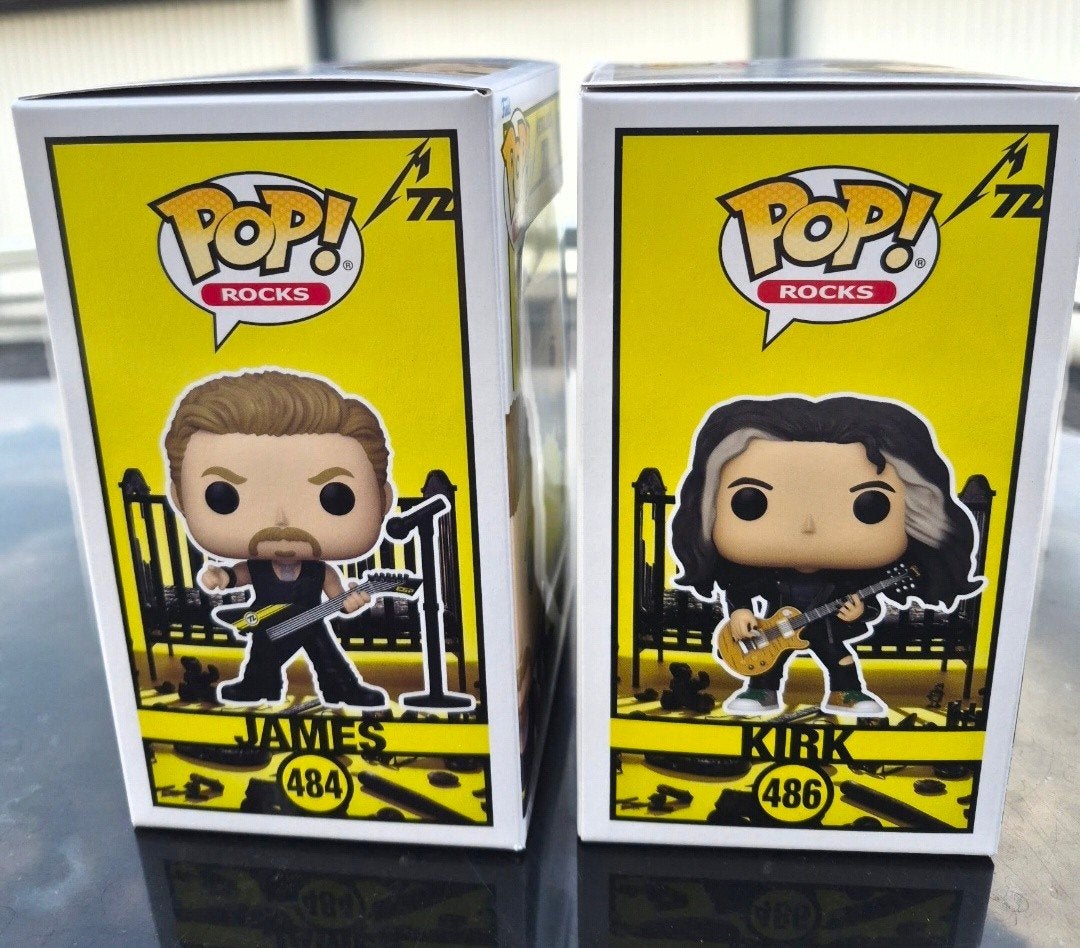 Metallica 2 figurines collection neuf, Ophalen of Verzenden, Nieuw