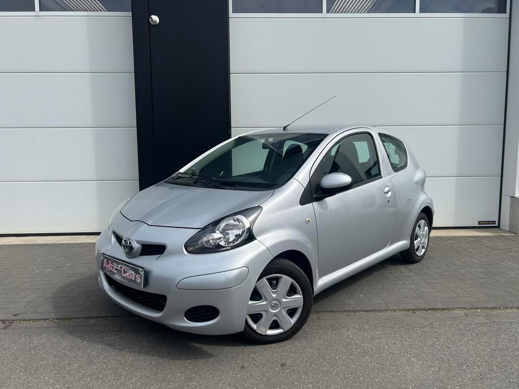 Toyota Aygo 1.0i Automaat / perfecte staat, Auto's, Automaat, Stof, Zwart, Bedrijf