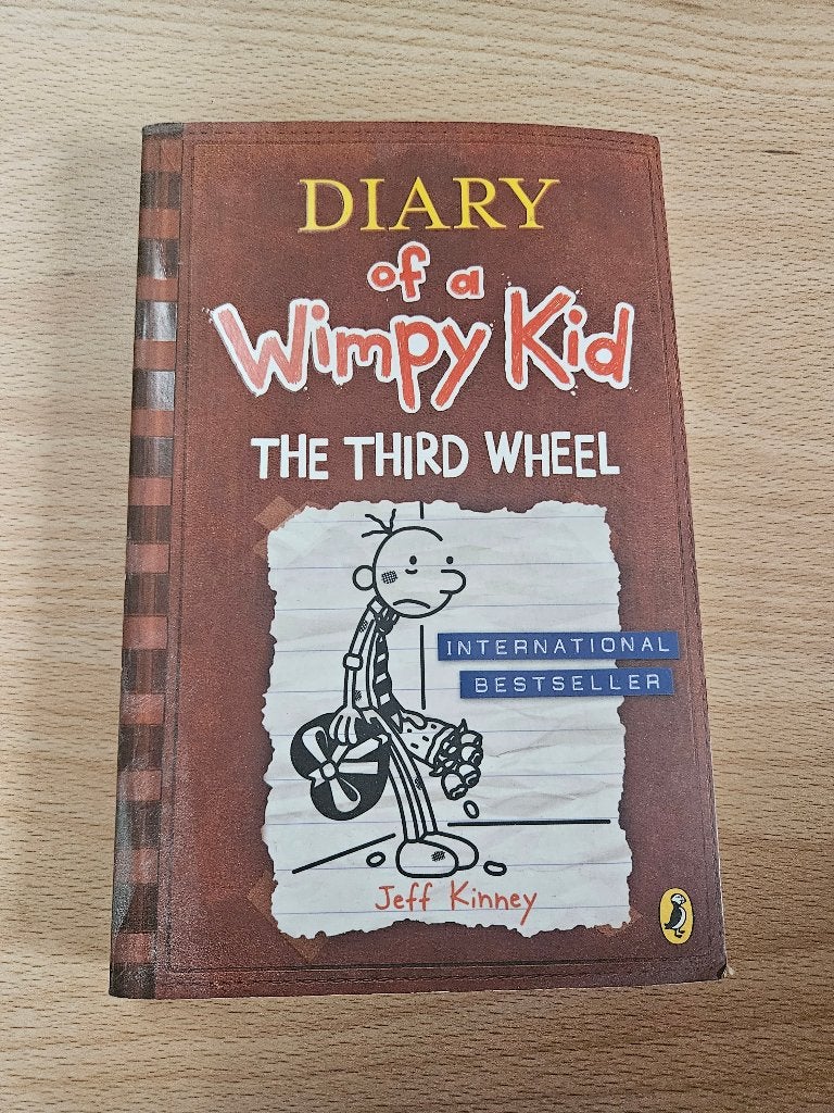 Dairy of A Wimpy Kid - The third Wheel, Ophalen, Gelezen, Jeff Kinney, Fictie