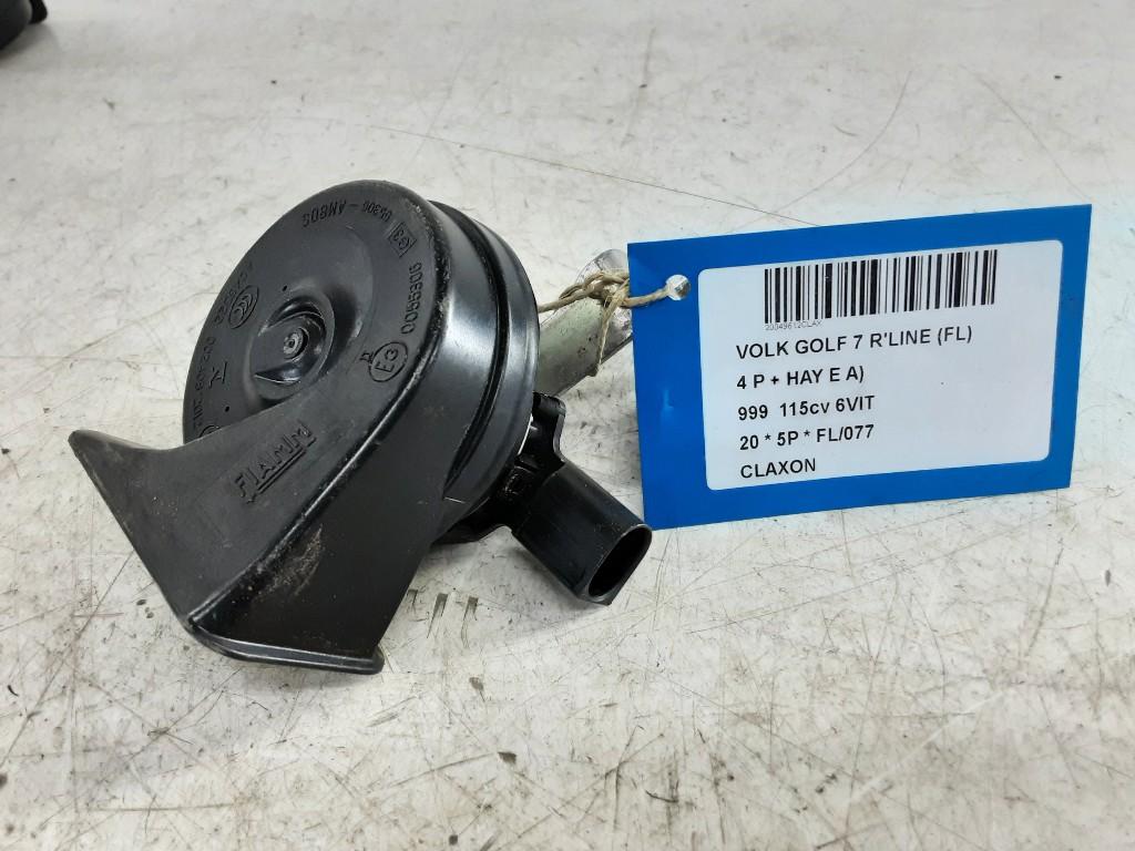 CLAXON Volkswagen Golf VII (AUA) (01-2012/03-2021), Gebruikt, Volkswagen, Mevr. I. Hauben, Rue de l'Espoir 34 34
4030  GRIVEGNÉE, BE