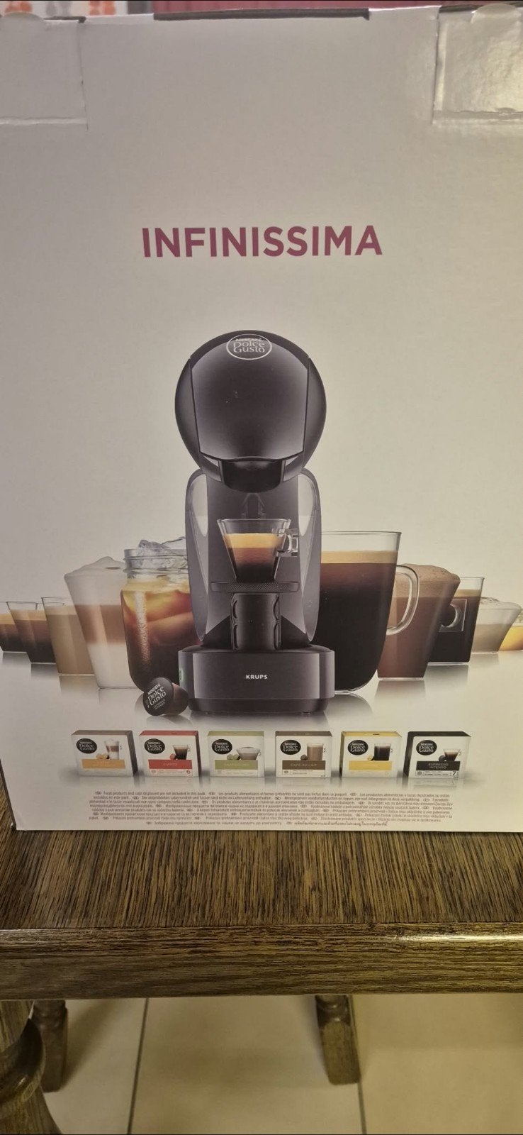 Dolce Gusto, Ophalen