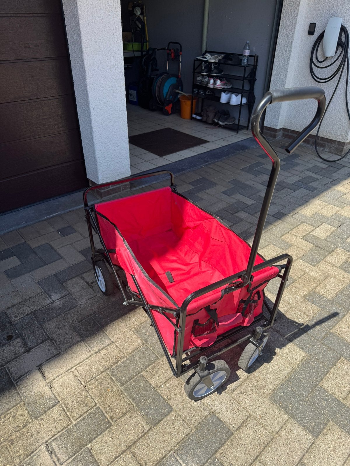 Bolderwagen, Ophalen, Opvouwbaar, Gebruikt