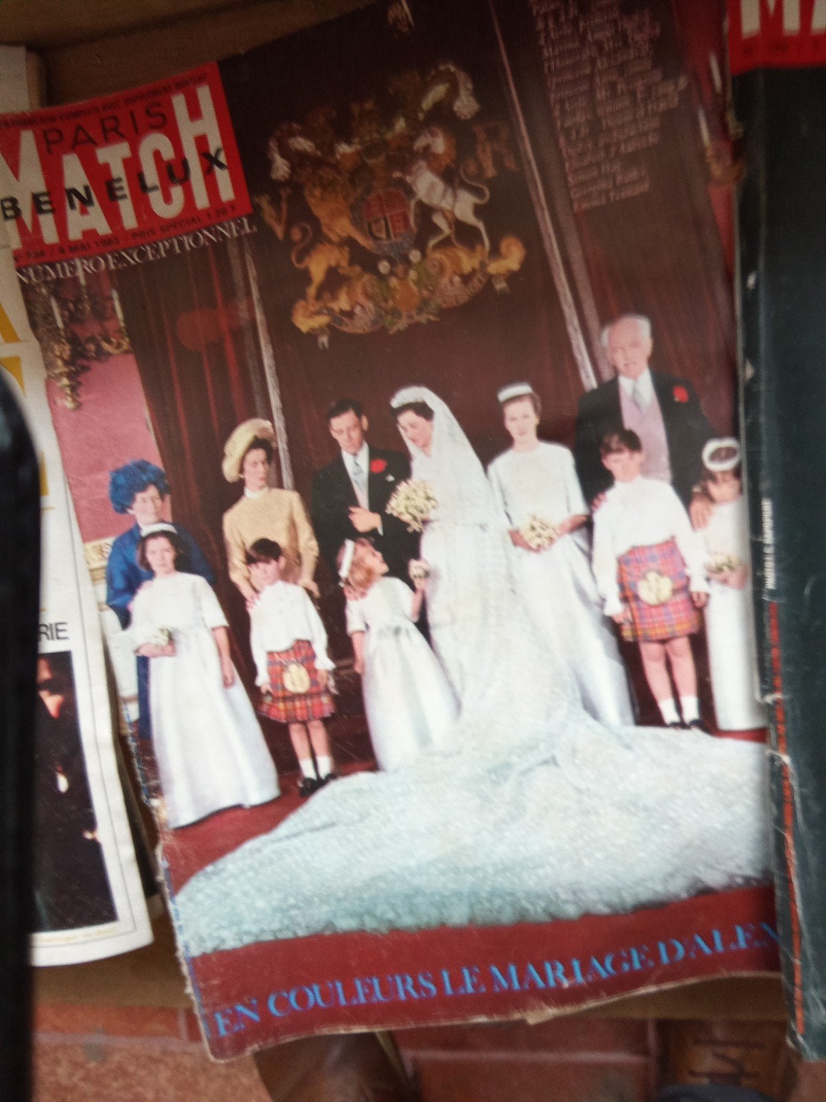 Paris match anciens, Ophalen