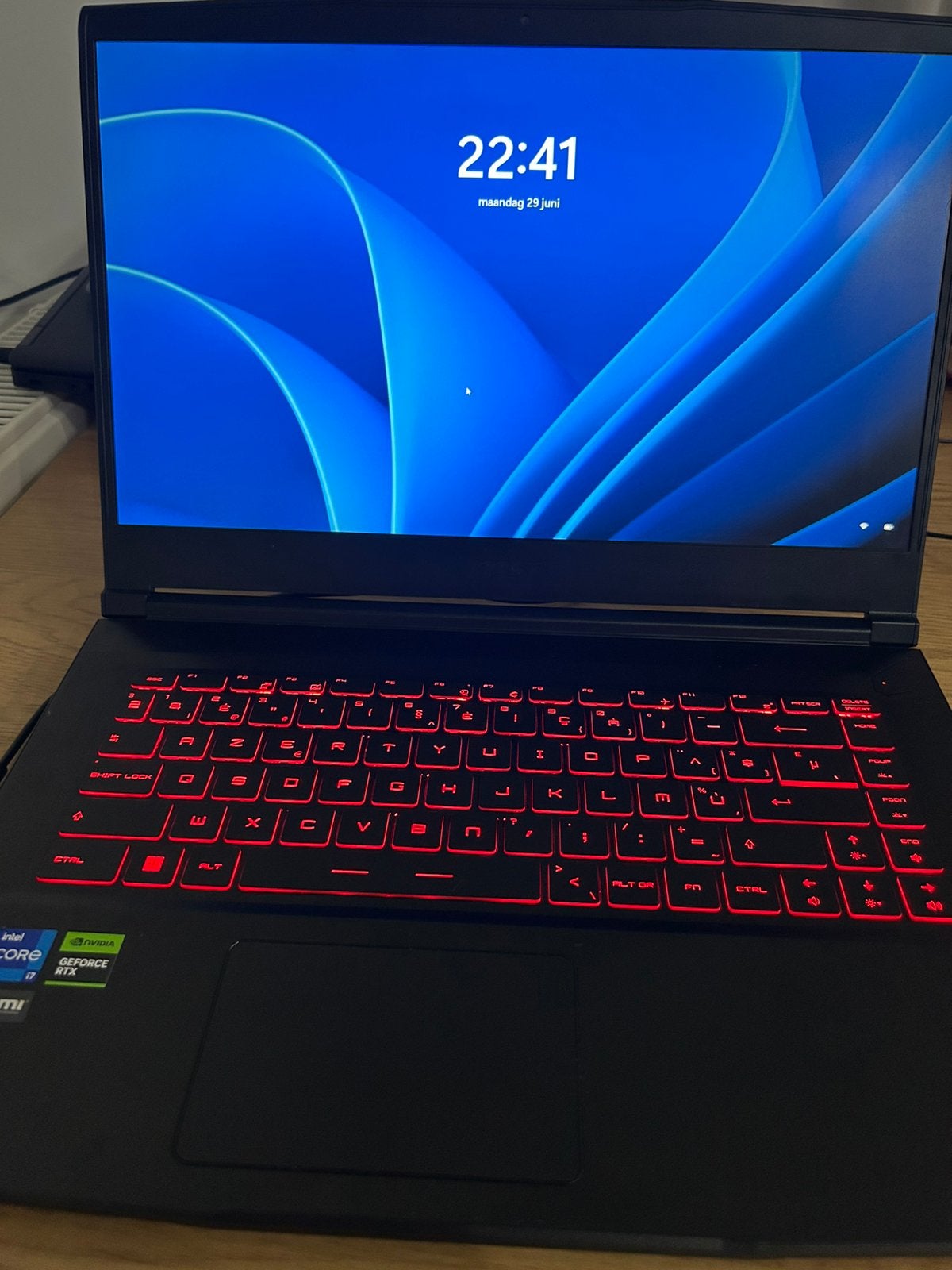 MSI gaming laptop, Computers en Software, Ophalen, Zo goed als nieuw, Gaming
