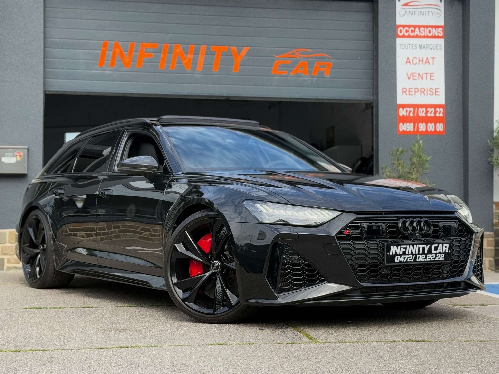 Audi RS6 RS6 4.0 V8 TFSI Quattro Performance Tip (bj 2024), Auto's, Automaat, 2740 kg, Gebruikt, 276 g/km
