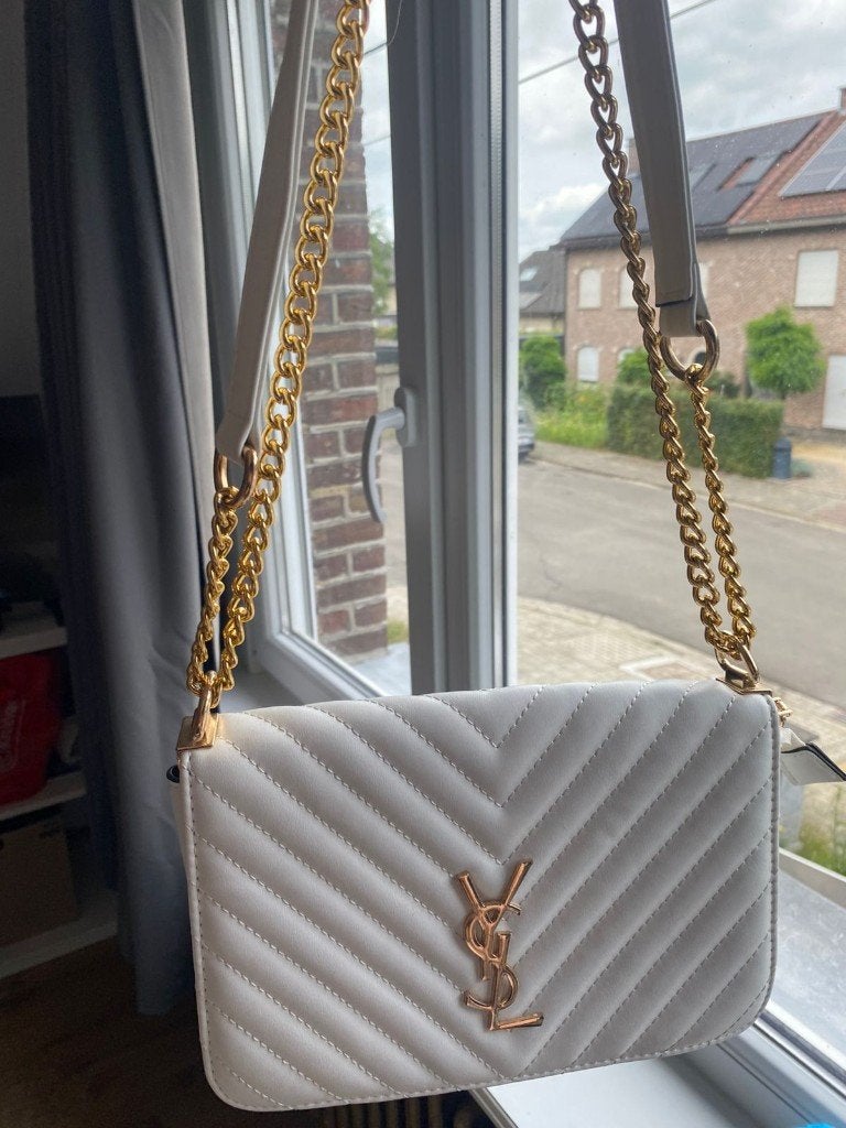 Handtas ysl, Bijoux, Sacs & Beauté, Sacs | Sacs Femme, Enlèvement, Comme neuf, Blanc, Sac à main