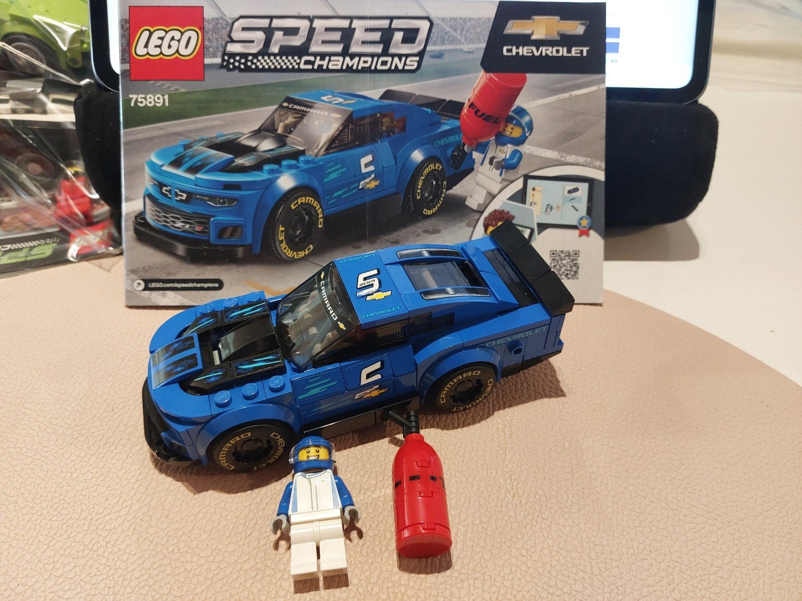 Lego Speed Champions 75891 Chevrolet Camaro ZL1 Race Car, Lego, Compleet, Speed Champions, Ophalen of Verzenden