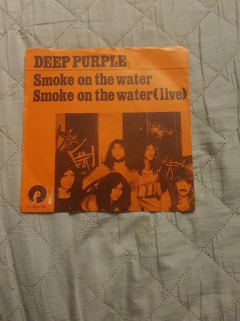 S - Deep Purple – Smoke On The Water - 1973, Ophalen of Verzenden, Zo goed als nieuw, Rock en Metal