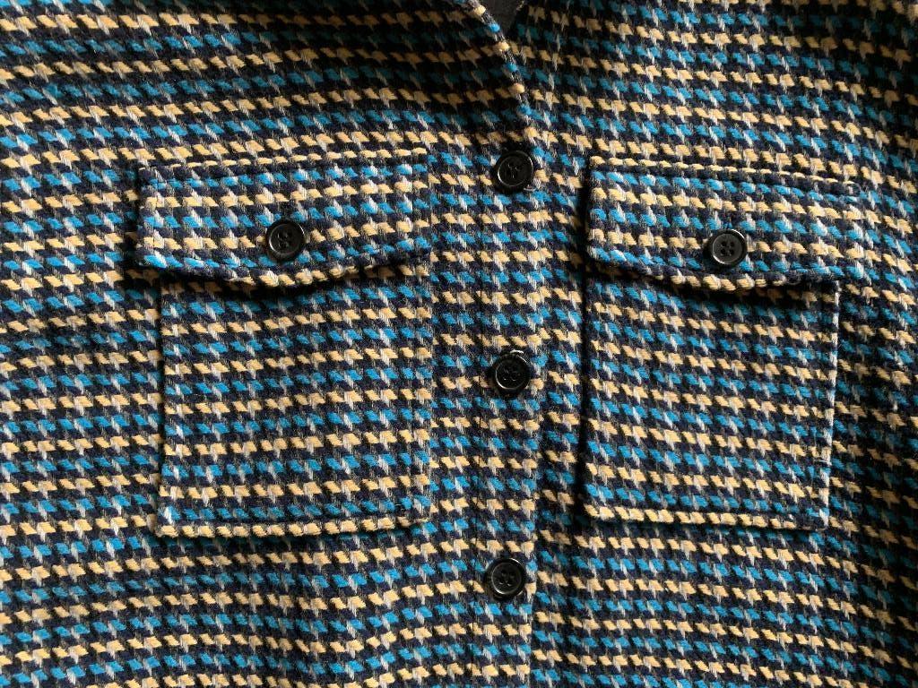 Veste chemise à carreaux bleue, Vêtements | Femmes, Vestes | Hiver, Enlèvement ou Envoi, Neuf, Taille 36 (S), Bleu