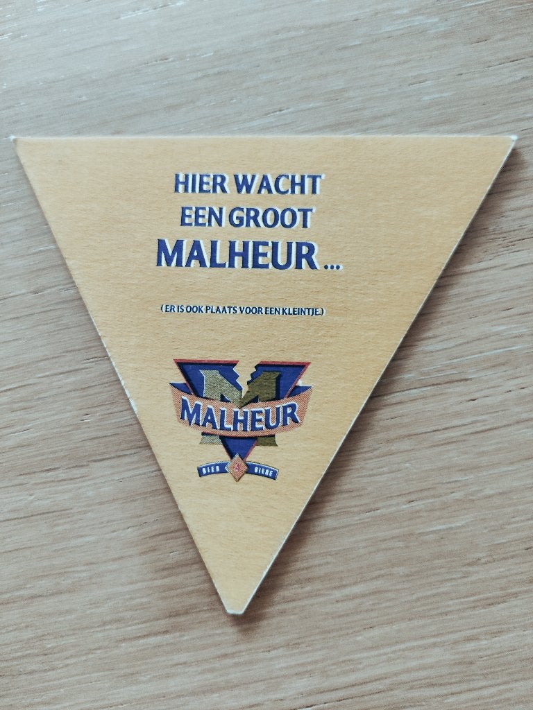 bierviltje Malheur (De Landtsheer), Ophalen of Verzenden, Zo goed als nieuw, Viltje(s), Overige merken