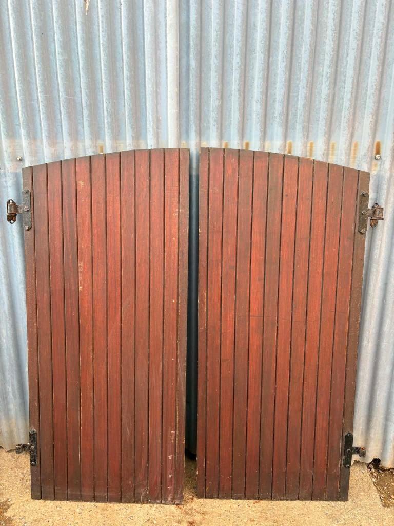 Houten rolluik voor buiten, Ophalen, Gebruikt, Overige kleuren, Minder dan 100 cm