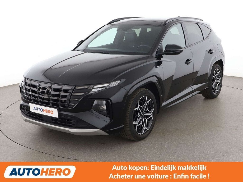 Hyundai Tucson 1.6 CRDi Mild-Hybrid Business 2WD (bj 2023), Auto's, Gebruikt, 136 pk, Zwart, 5 deurs