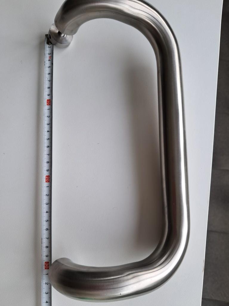 Inox Deurkruk / Deurhendel, Ophalen of Verzenden, Gebruikt, Inox, Klink of Kruk