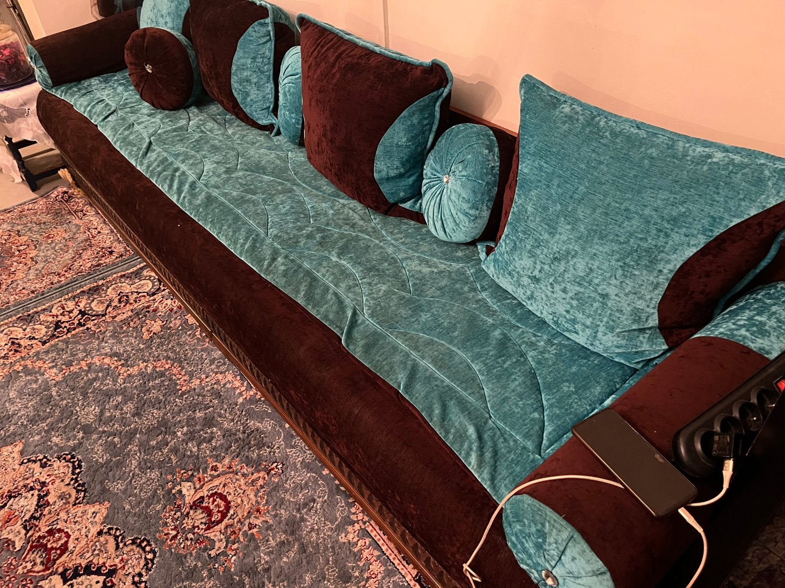 Canapés marocain, Ophalen, Marocain, 250 tot 300 cm, 100 tot 125 cm