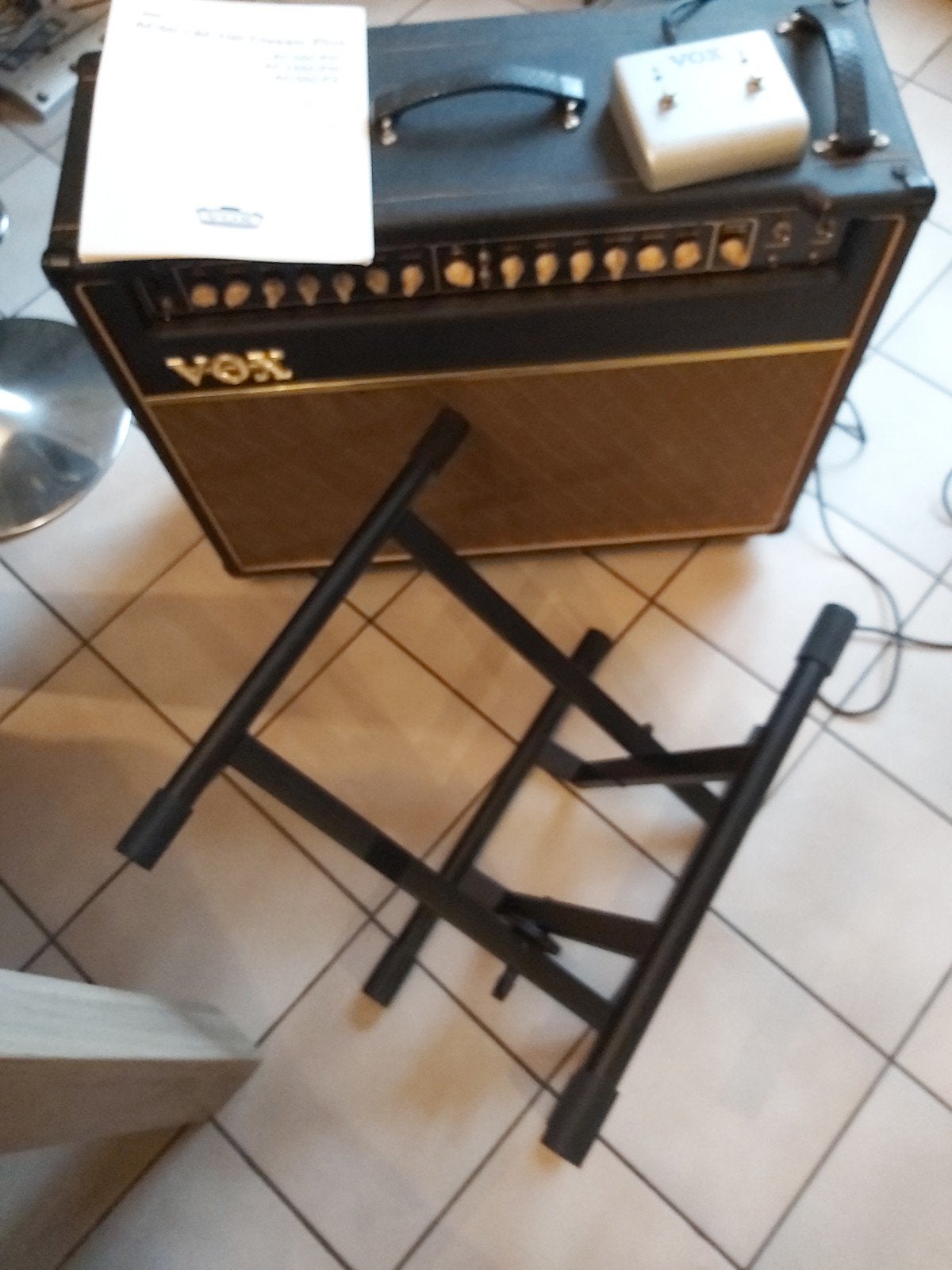 vox ac50cp2 lampenversterker, Ophalen, Gebruikt, Gitaar, 50 tot 100 watt