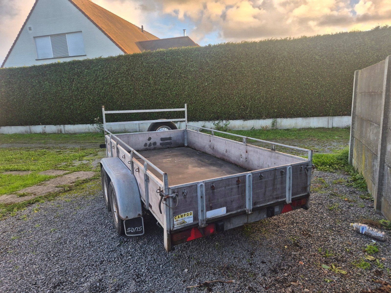 Saris aanhangwagen 2000kg, Auto diversen, Ophalen