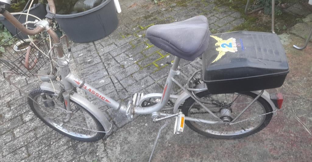 MINI FIETS VOUWBAAR NIEUWE BANDEN, Fietsen en Brommers, Ophalen, Versnellingen