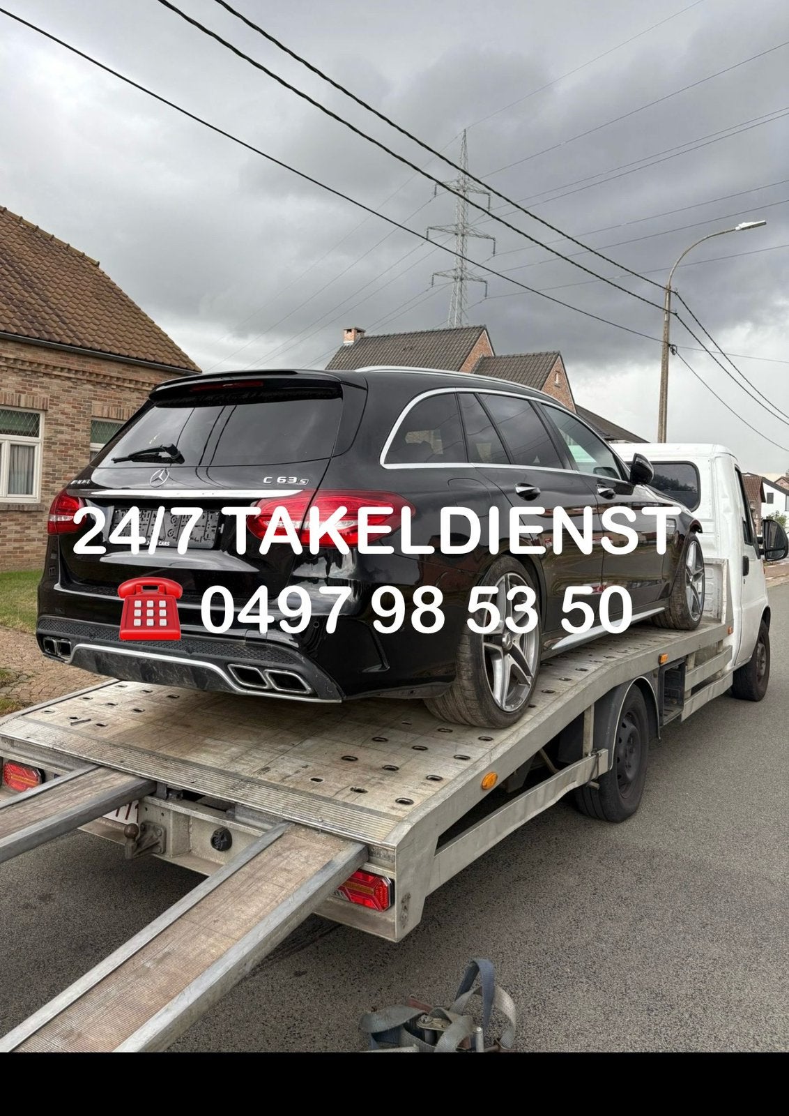 24/7 TAKELDIENST / AUTOSTRANSPORT / DEPPANNAGE, Enlèvement, Avant, Audi