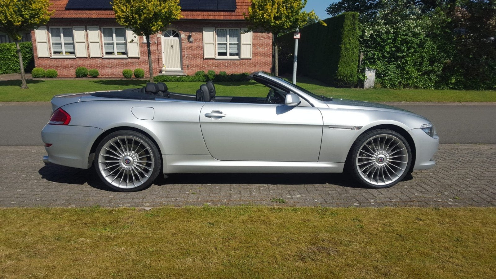 Bmw 635d bi turbo, Auto's, BMW, Automaat, Zwart, Cabriolet, Leder